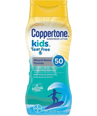 Coppertone Kids Tear Free Sunscreen Lotion (Pack of 2)