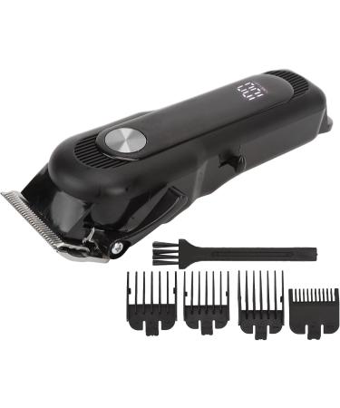 Electric Hair Trimmer LED Display Comfortable Feel Hair Clippers with Cleaning Brush for Household - Buy Online on GoSupps.com