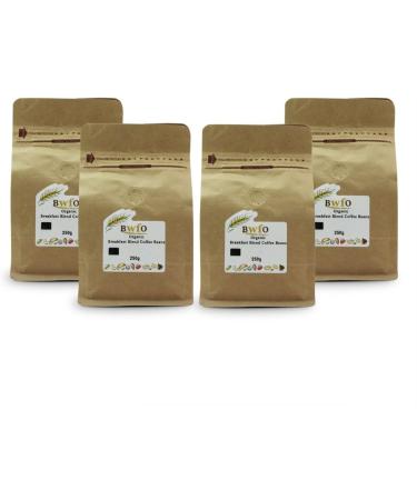 Organic Breakfast Blend Coffee Beans 1kg (BWFO) - Buy Online on GoSupps.com