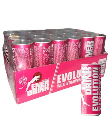 EnerDrink Wild Strawberry C24 stuks x 250 ml