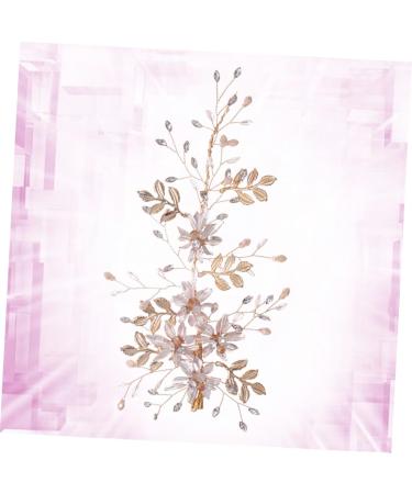 FRCOLOR 1pc Bride Hair Clip Rhinestone Hair Clips Crystal Hair Clips Flower Hair Accessories for Bridals Crystal Hair Accessories Flower Hair Clips Hair Barrettes Bride Hairpin Wedding - Buy Online on GoSupps.com