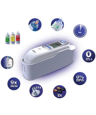 Braun Thermoscan 7 IRT6520 European Version Thermometer | Clear Display - Buy Online on GoSupps.com