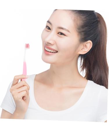 Minkissy Soft Toothbrush Set - 5 Reusable Wear-Resistant Toothbrushes for Men & Women | Travel-Friendly Nylon Cleaning Brush - Buy Online on GoSupps.com