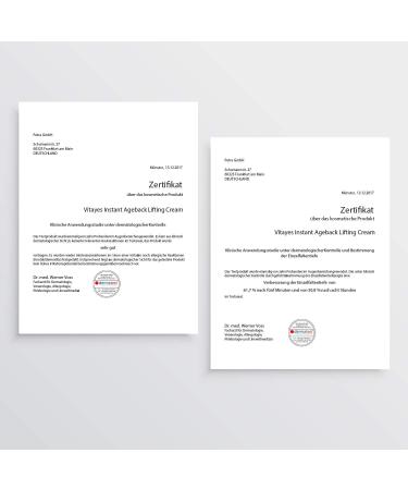 VITAYES Instant Ageback Ageless Facelift Cream - Under Eye Bag Removal, Dark Circles & Fine Lines - 7ml Tube - Buy Online on GoSupps.com