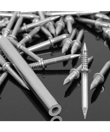 Buy Povanjer Mauerneails | 200-Piece Saxhorn Double Head Nail Set | Stainless Carbon Steel for Skirting Boards Concrete and Masonry - Durable & Robust - Buy Online on GoSupps.com