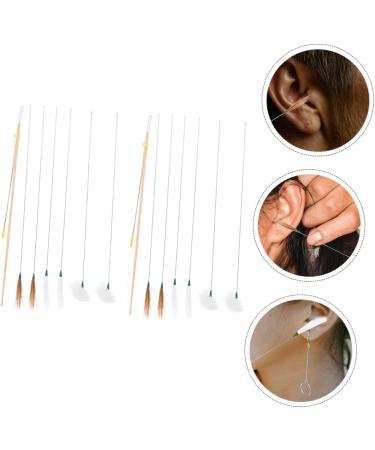 Holibanna 16 Piece Ear Cleaning Kit with Soft Professional Ear Spades with Nonslip Design Comfortable for Effective Ear Wax Removal for Home Use Gift - Buy Online on GoSupps.com