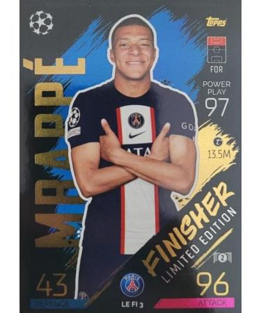 2022-2023 Topps Finishers UEFA Champions League Match Attax Soccer Trading Card Game Mega Masters Series 90 Card Collector Tin with 4 Exclusive Limited Edition Cards - Buy Online on GoSupps.com