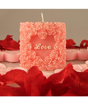 3D Rose Silicone Candle and Soap Molds - Perfect for Wedding, Birthday, Valentine's Day - Buy Online on GoSupps.com