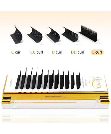 Quewel Self-Fan L Curl Volume Eyelashes - 0.05 Strength Mix 8-15mm | Easy Lash Extensions for Flawless Looks - Buy Online on GoSupps.com