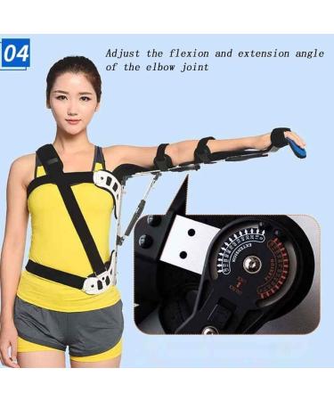 Adjustable Adult Shoulder Joint Fixed Support Left Right Shoulder Abduction Dislocation Fixed Protective Gear Shoulder Abduction Orthosis (Left) - Buy Online on GoSupps.com
