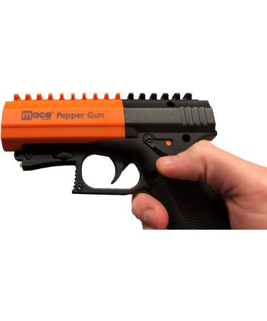 Mace Brand Self Defense Pepper Spray Gun 2.0 Accurate 20 Pepper Spray Leaves UV Dye on Skin Replaceable Cartridge (80406) Mace Self Defense Pepper Spray for Women/Men Made in the USA 1 Pack - Buy Online on GoSupps.com