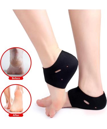 5 Pairs Moisturizing Unisex Socks - Gel Spa Socks for Cracked & Dry Feet Breathable Heel Cushion for Skin Care - Buy Online on GoSupps.com