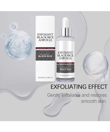  Generisch Peel Shot Glow Pack of 1 bottle of black and white rice gentle exfoliating scrub for face and body removes dead skin cells and blackheads (black + white 100 ml) - Buy Online on GoSupps.com