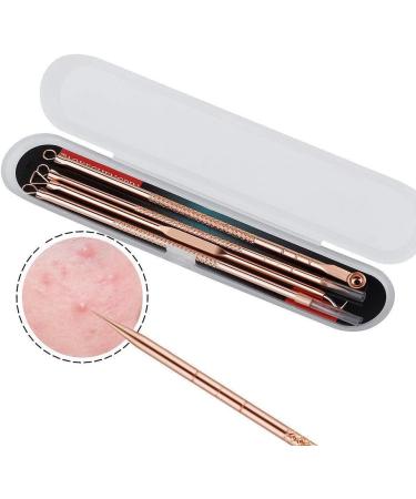 4-Piece Stainless Steel Acne Needle & Blackhead Remover Tool Kit Effective Acne Extraction & Face Massage Whitekopf Comedone Extractor from China - Buy Online on GoSupps.com