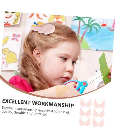 6 Pairs Angel Wings Hairpin Cartoon Hair Clips Pink Wing Hairpin Kawaii Accessories Hair Accessory for Women Lovely Hair Accessories Fabric Miss Birthday Present Make up - Buy Online on GoSupps.com