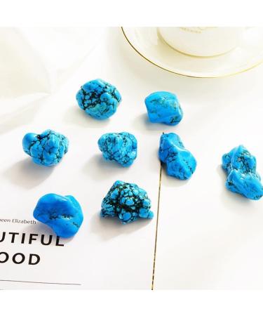 Natural Turquoise Loose Stone Mineral Specimens Stone Bonsai Stone Ore Symbiosis Rough Malachite Azurite B0Q1 Crystal Decor - Buy Online on GoSupps.com