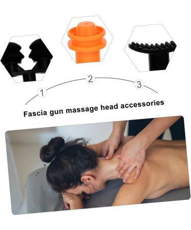Minkissy 4 Sets of 9-Piece Massage Heads for Fascia Gun - Electrical & Adapter Heads for Deep Muscle Massage | International Shipping Available - Buy Online on GoSupps.com