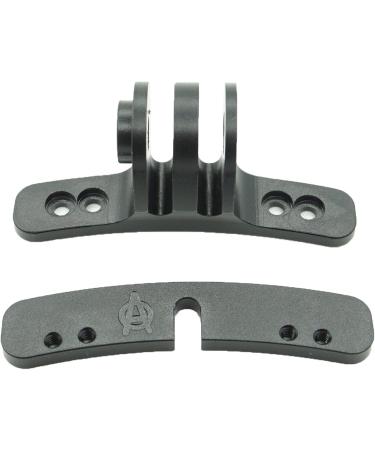 LYHgogo Paintball Mask Mount Clamps | Aluminum GoPro Connector Adapter for i4 i5 EVS Helmets - Black - Buy Online on GoSupps.com