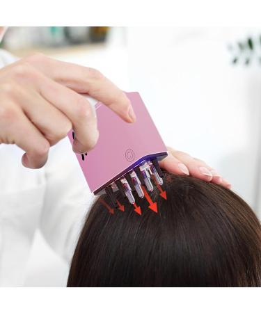 Shitafe Electric Scalp Oil Applicator Electric Hair Oil Applicator Hair Oiling Applicator | Electric Vibration Head Massage Comb Hair Brush - Buy Online on GoSupps.com