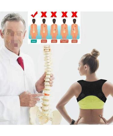 ZUIAI Posture Corrector Spine Back Shoulder Support Band Adjustable Brace Correction Humpback(M) Medium B - Buy Online on GoSupps.com