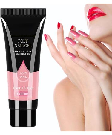 Nail Tip Extension Gel Glue - Professional Art Nail Tool | Easy to Use and Long-Lasting UV Nail Gel for Natural-Looking Nails Nail Extension Gel for Salon Easy at Home Pgp001 - Buy Online on GoSupps.com