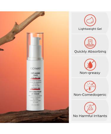 GO MAY Anti-Aging Face Serum - Collagen Boosting Formula for All Skin Types | 1 FL.OZ | Youthful Glow & Radiant Skin - Buy Online on GoSupps.com