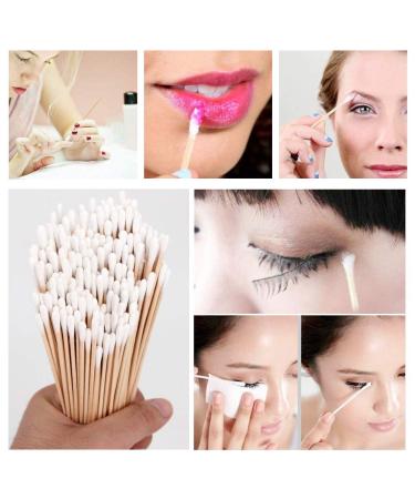 200pcs 6-Inch Wooden Cotton Swabs: Cleaning Gun Sterile Medical Q Tips Applicator, Makeup & Ear Cleaner Remover Tools for Ceramics and Jewelry - Buy Online on GoSupps.com