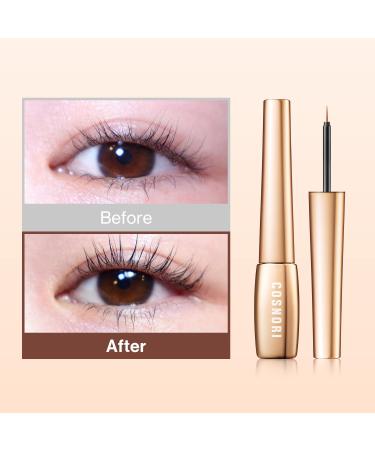 COSNORI Eyelash Serum 100 EX - Intensive Hydration Booster with Peptides & Silk Extract - irritation-free formula for longer healthier lashes | 0.2 fl. oz - Buy Online on GoSupps.com