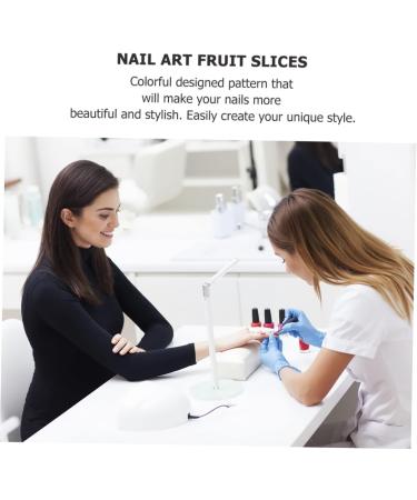 Housoutil 2400pcs 12 Fruit Sliced nail Art Accessories Nails Decoration Nail Decorations for Nail Art Nail Accessories Fruit Slices for Manicure Fruit Decor Resin Nail Decals Flowers - Buy Online on GoSupps.com