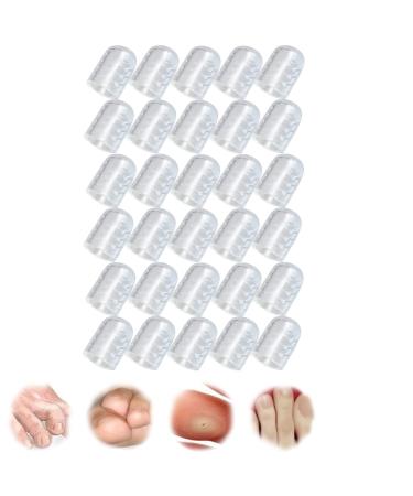 Silicone Anti-Friction Toe Protector - 2023 New Silicone Breathable Toe Covers - Provides Relief from Missing or Ingrown Toenails Corns Blisters Hammer Toes Reduce Friction (30)