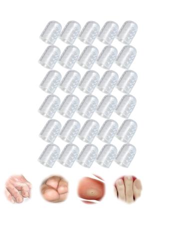 Silicone Anti-Friction Toe Protector - 2023 New Silicone Breathable Toe Covers - Provides Relief from Missing or Ingrown Toenails Corns Blisters Hammer Toes Reduce Friction (30)