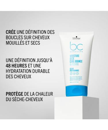 Schwarzkopf - BC Clean Moisture Kick Curl Gel - Capacity: 150ml - Buy Online on GoSupps.com