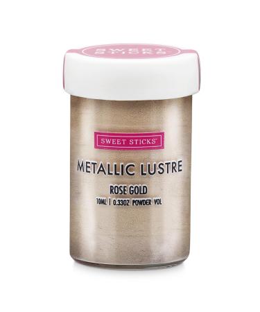Sweet Sticks Edible Metallic Lustre Dust 4g Rose Gold
