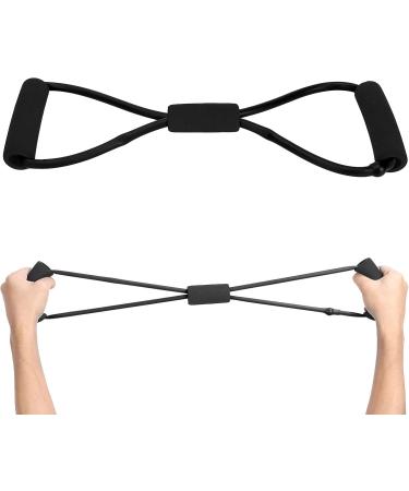 Exercise Resistance Band Flexible Stretch Band Multi Functional Resistance Band Skin Friendly for Home for Office for Outdoors for Life(Black) - Buy Online on GoSupps.com