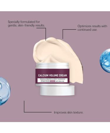 SANZHUAN 2Pcs Calcium Volume Multi Cream Intense Repair & Moisturizing Cream with Calcium & Collagen to Support Skin Firmness Improve Elasticity & Plumpness Firming Skin Anti-Aging & Lifting Care - Buy Online on GoSupps.com