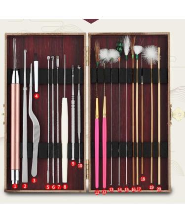 Earwax Removal Tool Set with Lighting Earpick Kit - Color E, Size 1 - Buy Online on GoSupps.com