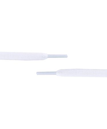AOMIDI 2 Pair 54 White Flat Shoelaces for Sneakers & Converse - 5/16 Replacement Laces - Buy Online on GoSupps.com