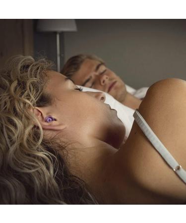 Buy Pluggerz Earplugs for Sleep Reusable Comfortable & Filtered 27 dB Noise Reduction 2 Pairs (S/M & M/L) Ideal for Snoring Concentration & Festivals International Shipping Available - Buy Online on GoSupps.com