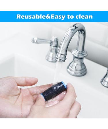 Pedi Replacement Rollers Compatible with Amope Pedi Perfect Refills - 5/10/20Pcs for Electronic Foot File - Foot Scrubber Callus Remover Rollers - Buy Online on GoSupps.com