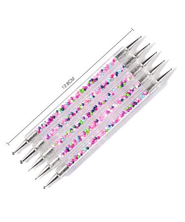 5ST Nail Kits: Gemstone & Pearl Tip Pens for Manicure Accessories | Rhinestone Packer & Grain Pencil - Buy Online on GoSupps.com