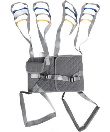 Patient Full Body Lift Sling Bathroom Transfer Hammock Patient Lift Toileting Sling Divided Leg Sling Walking Standing Aids for Elderly Transfer Sling Patient Hoist Sling 1