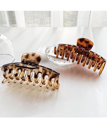 3pcs 4.3 Jumbo Hair Claw Clips for Thick Hair - Strong Hold Hair Jaw Clips for Women & Girls - Buy Online on GoSupps.com