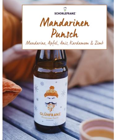 Buy SCHORLEFRANZ Organic Mandarin Punch - 3 x 0.75L | International Shipping Available - Buy Online on GoSupps.com