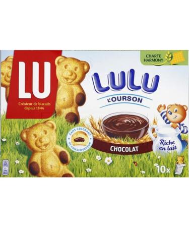 LU Lulu The Bear Rich Milk Chocolate 300g (pack of 6)