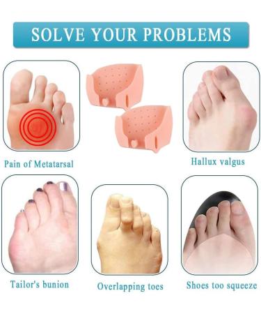 Reusable Five Toe Alignment Corrector | Bunion & Toe Protector | Foot Yoga Stretchers & Heel Sticker Tape - Shop Internationally - Buy Online on GoSupps.com