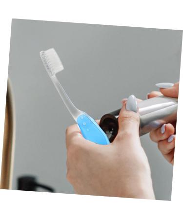 Fomiyes 20-Pack Foldable Toothbrushes - Portable & Outdoor Design Sky Blue | Ideal Household Daily Use - Buy Online on GoSupps.com