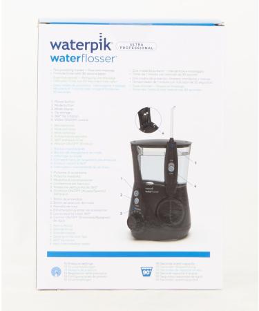 Waterpik Ultra Professional Waterflosser WP-662EU - Adjustable Pressure 7 Attachments Fixed Mouth Shower - Best for Oral Hygiene | International Shipping Available - Buy Online on GoSupps.com