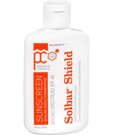 Solbar Shield Sunscreen SPF 40 4.40 oz (Pack of 2)