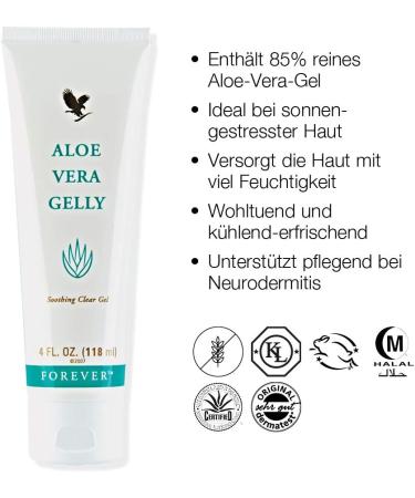 Aloe Vera Gelly Set with 2 Bottles, Squeezer, and Certificate - Buy Online on GoSupps.com