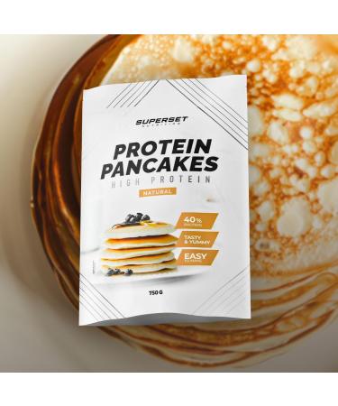 Superset Nutrition | Pancakes Proteines (750g) | Pancakes prot in s | Pr paration en poudre pour pancakes prot in s - Nature - Buy Online on GoSupps.com
